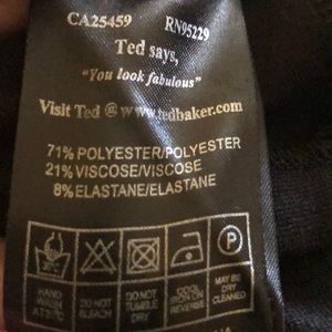 Ted Baker London Dresses - Preloved Ted Baker Zipper dress size 4 = US 10 Ted Baker London Dresses - Preloved Ted Baker Zipper dress size 4 = US 10